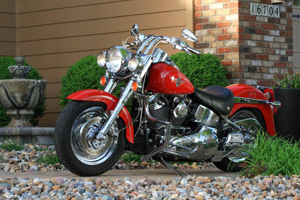 Used 2002 Harley-Davidson FAT BOY CVO Custom