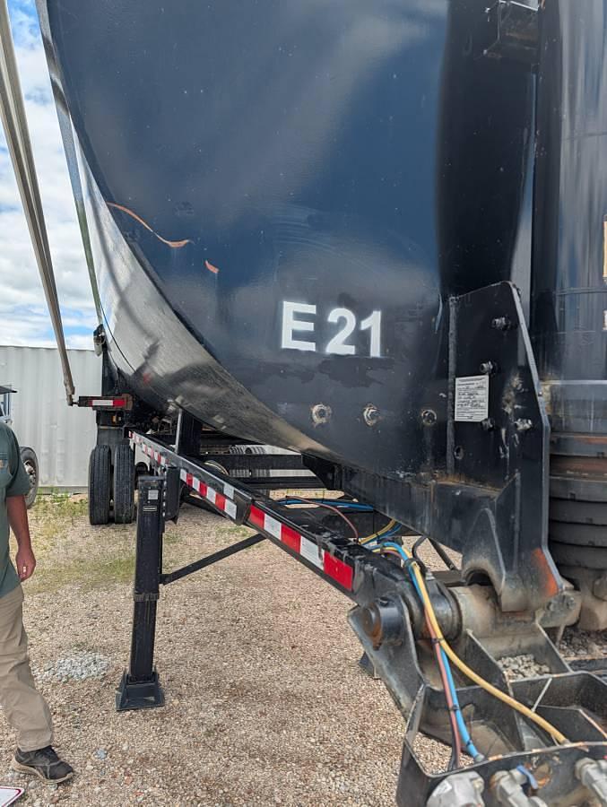 Used 2022 Clement Rockstar 323 Black End Dump Trailer