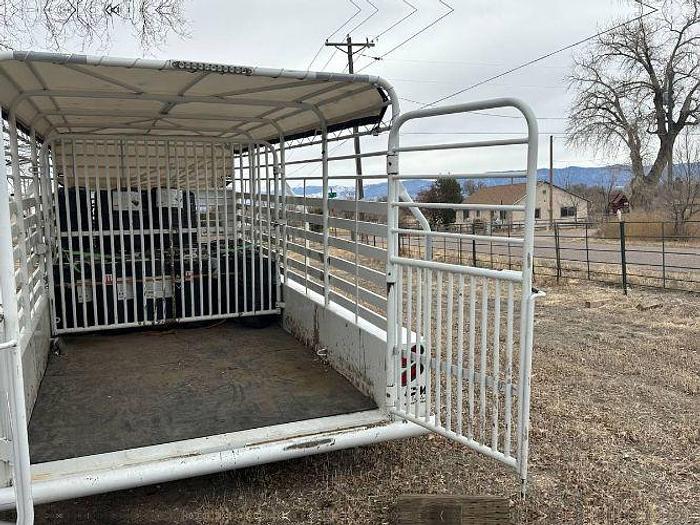 Used 2021 CM Livestock Horse Trailer