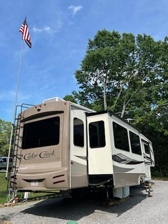 Used 2016 Forest River Cedar Creek 36CKTS Fifth Wheel