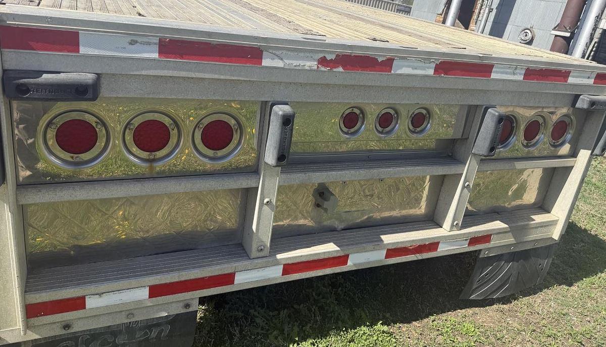Used 2008 Reitnouer MaxMiser 48' x 102" Aluminum Flatbed Trailer
