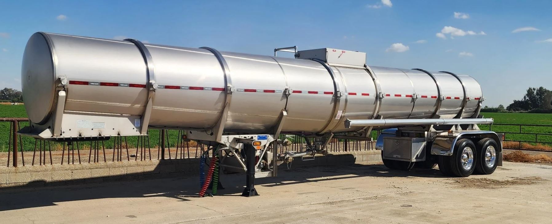 Used 2024 WESTMARK 40 ft x 96 in Flatbed Trailer