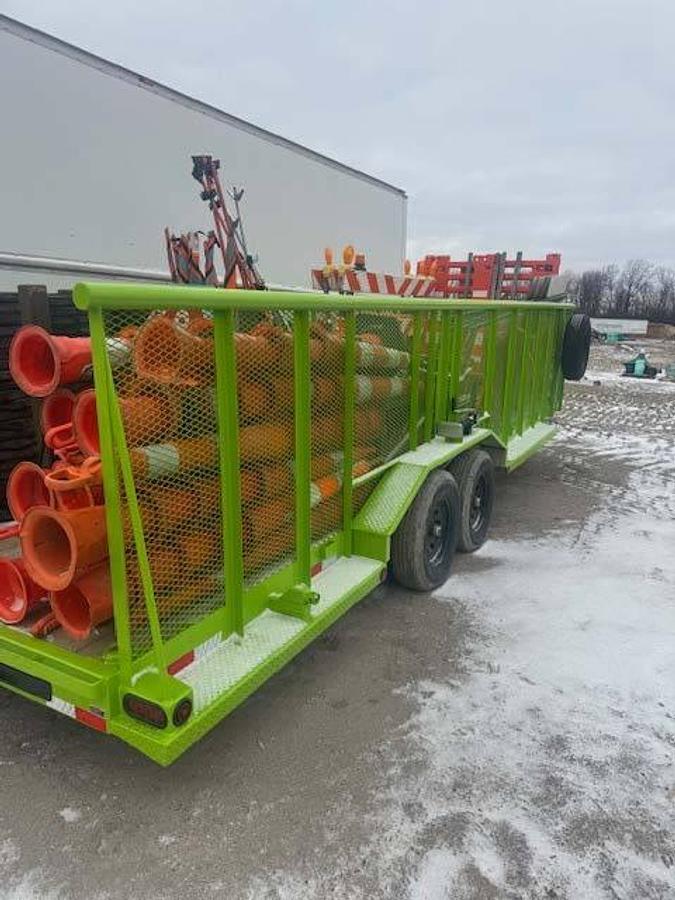 Used 2025 Load Trail Trailer with traffic control devices