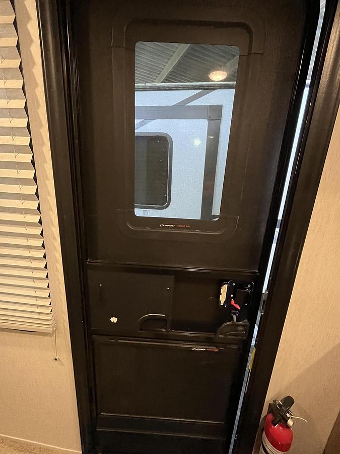 Used 2024 Forest River Cherokee Grey Wolf Black Label 22RRBL Travel Trailer Toy Hauler