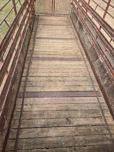 Used 1973 Gooseneck 20 ft Stock Trailer