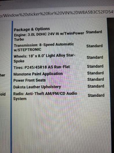 Used 2015 BMW 5 Series 535i xDrive