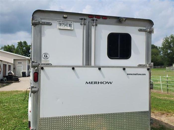 Used 2010 Merhow Aluma Star Three Horse Trailer with Living Quarters