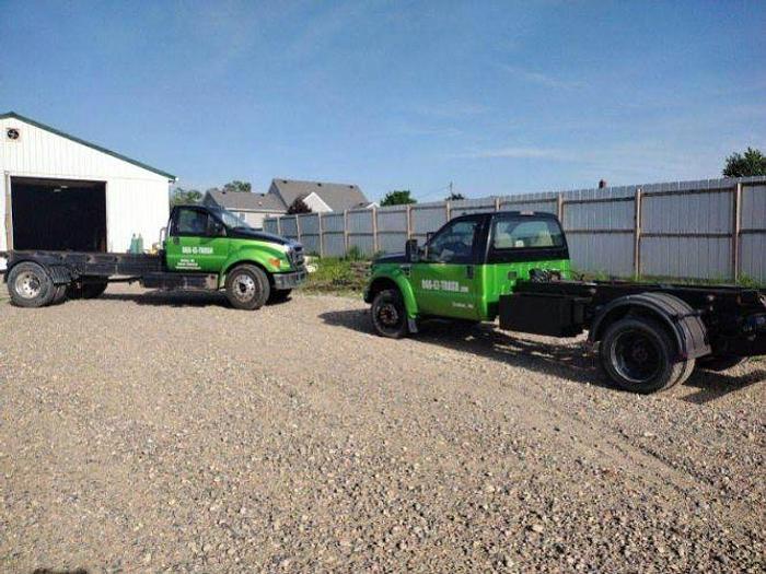 Used 2006 Ford F650 with 15 Assorted Sized Dumpsters