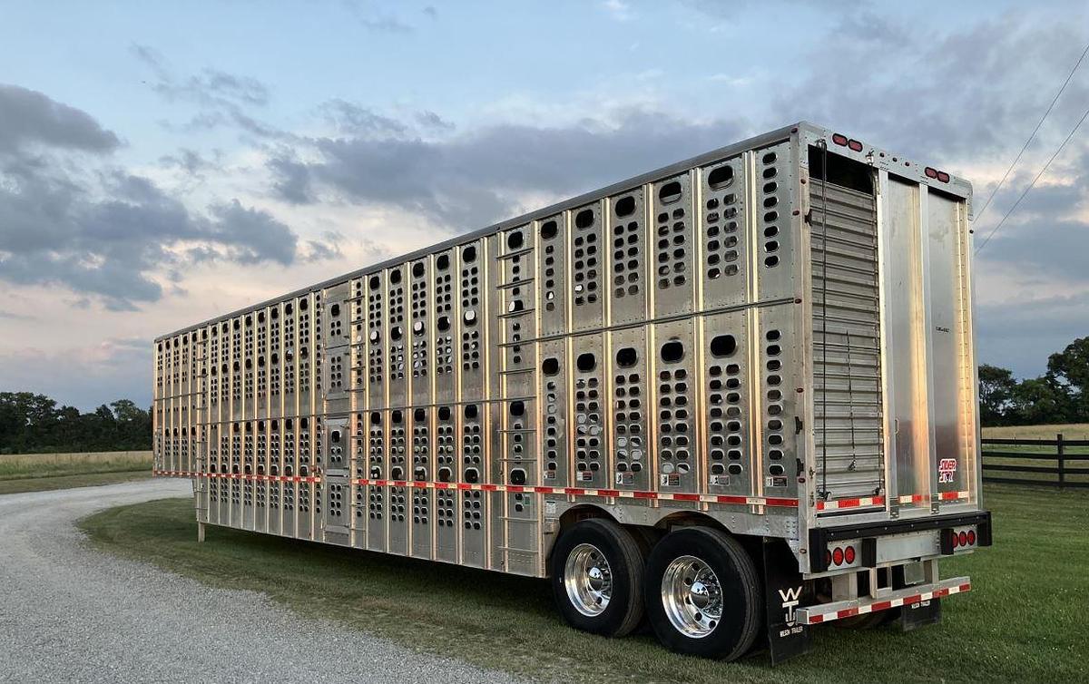 Used 2019 WILSON PSDCL-402 Livestock Trailer