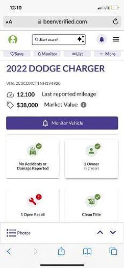 Used 2022 Dodge Charger RT