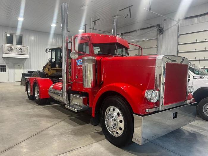 Used 1996 Peterbilt 379 EXHD with a 2003 Talbert Lowboy Trailer