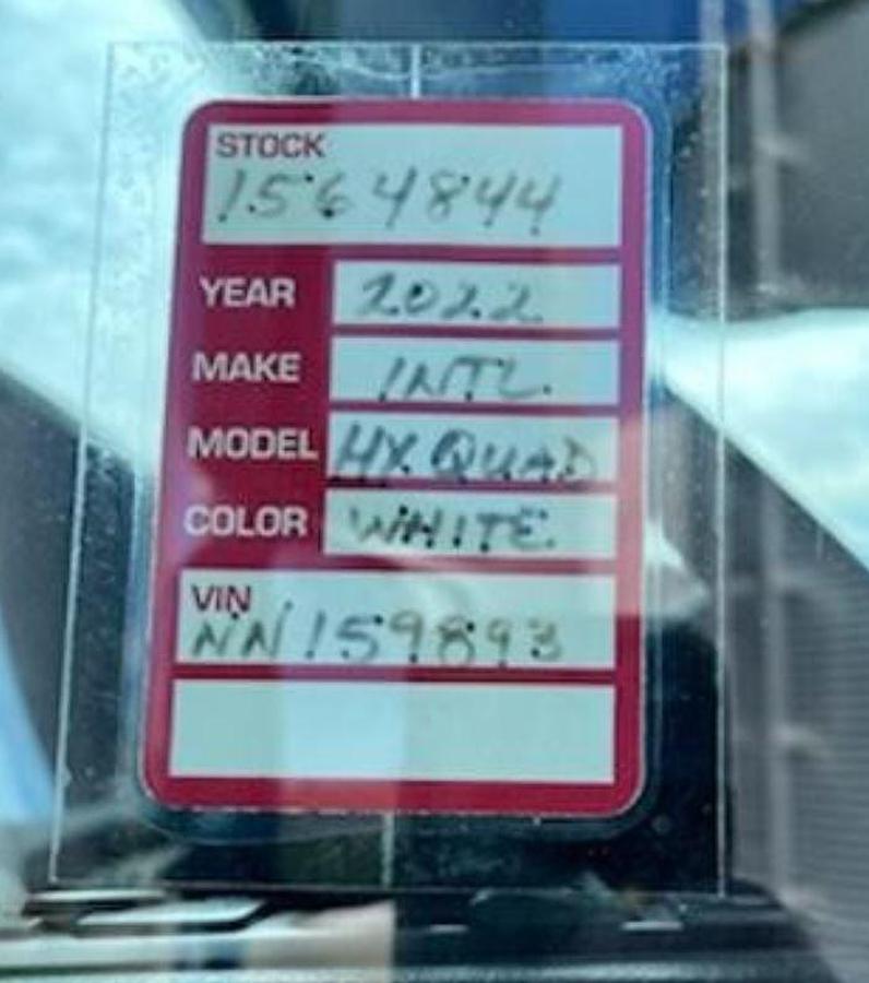 Used 2022 International HX620