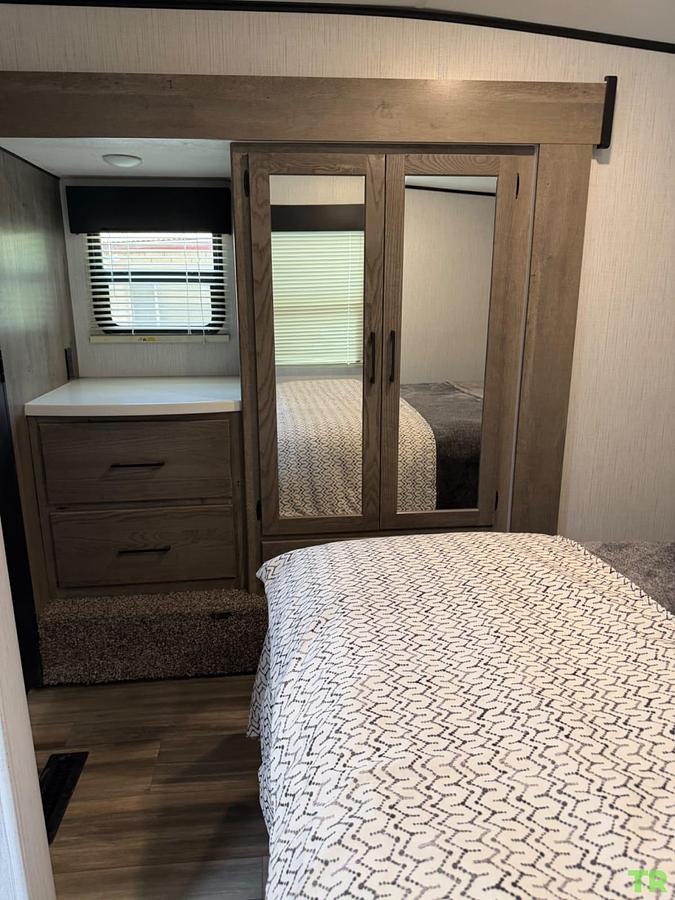 Used 2021 Heartland Gravity 3610 Fifth-Wheel Toy Hauler