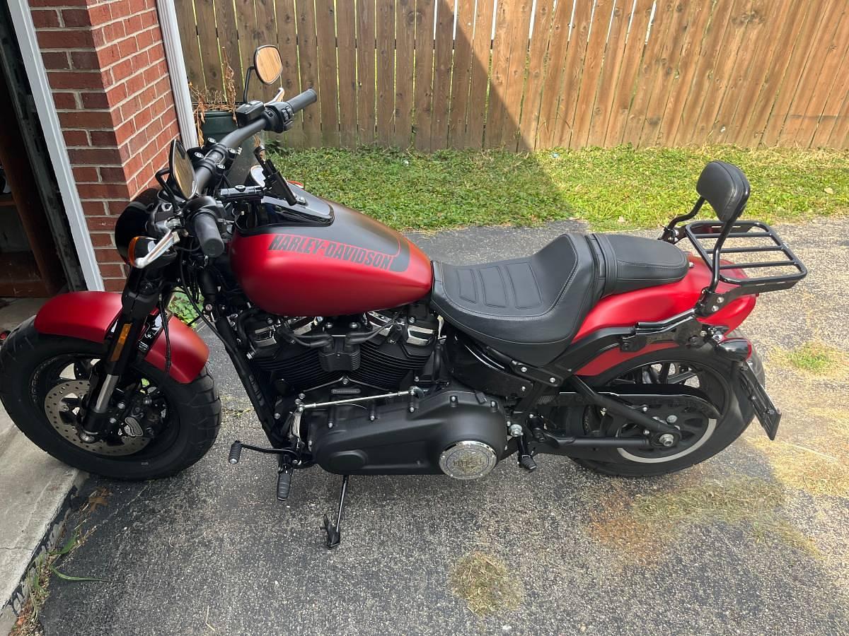 Used 2019 Harley Davidson Fatbob 114 Softail Motorcycle
