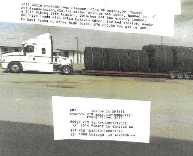 Used 2017 Freightliner 2 Axle Sleeper