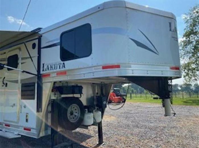 Used 2019 Lakota Charger 8411RK 4 Horse Trailer with Living Quarters