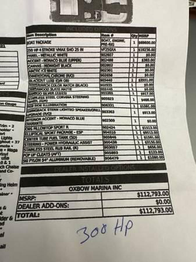 Used 2021 Bennington 23RSB Pontoon Boat