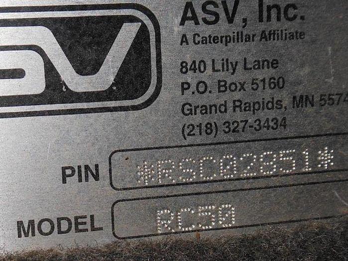 Used 2008 ASV Posi-Track RC50