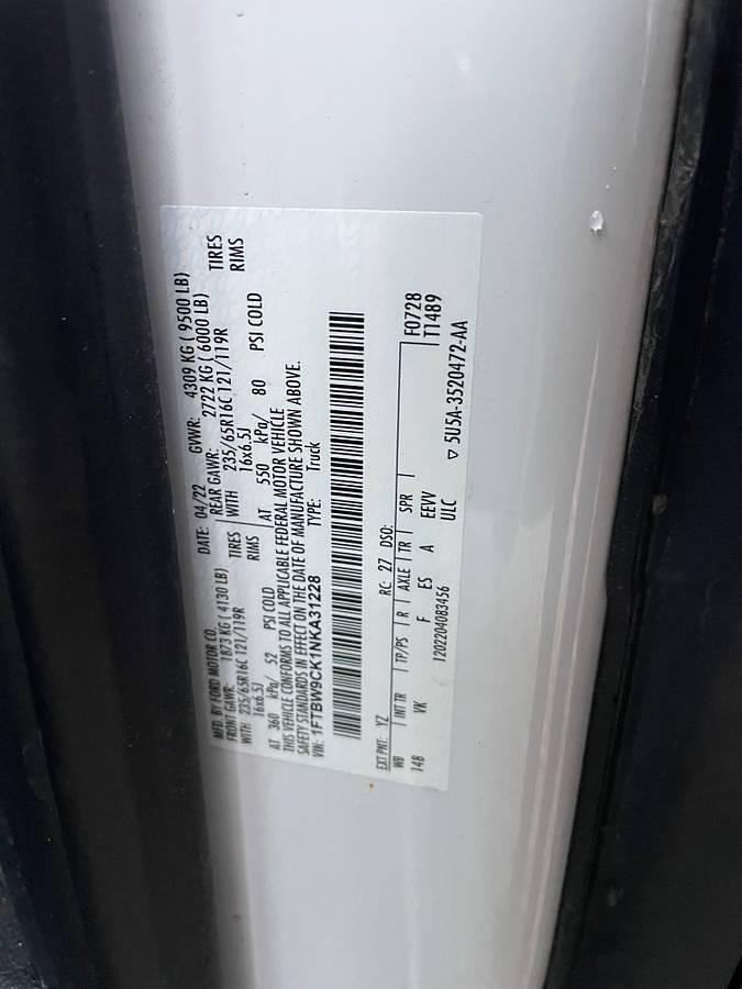 Used 2022 Ford Transit Cargo Van