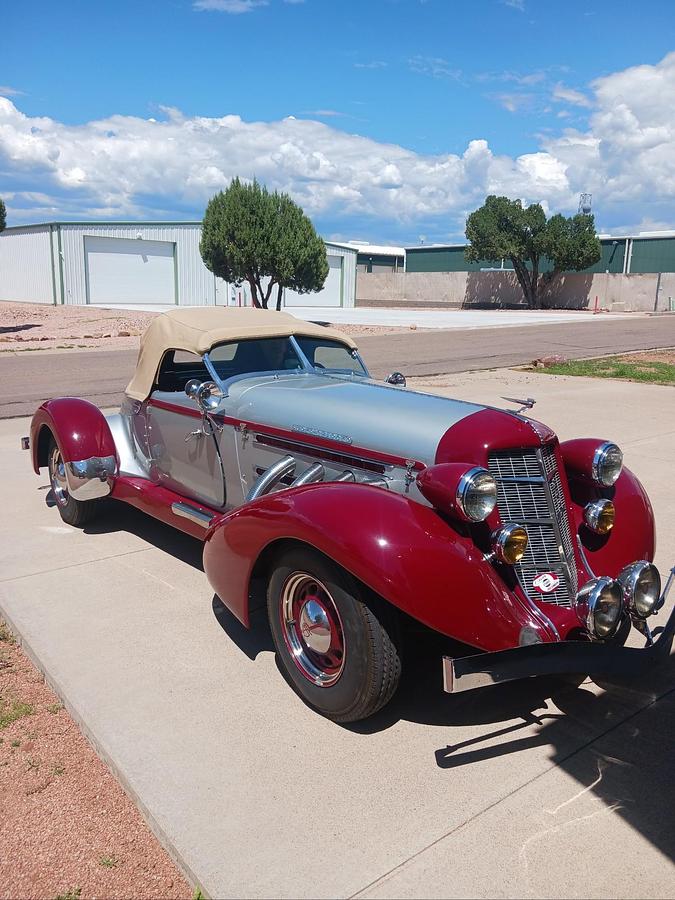 Used 1936 Auburn 852 Speedster Boattail Replica