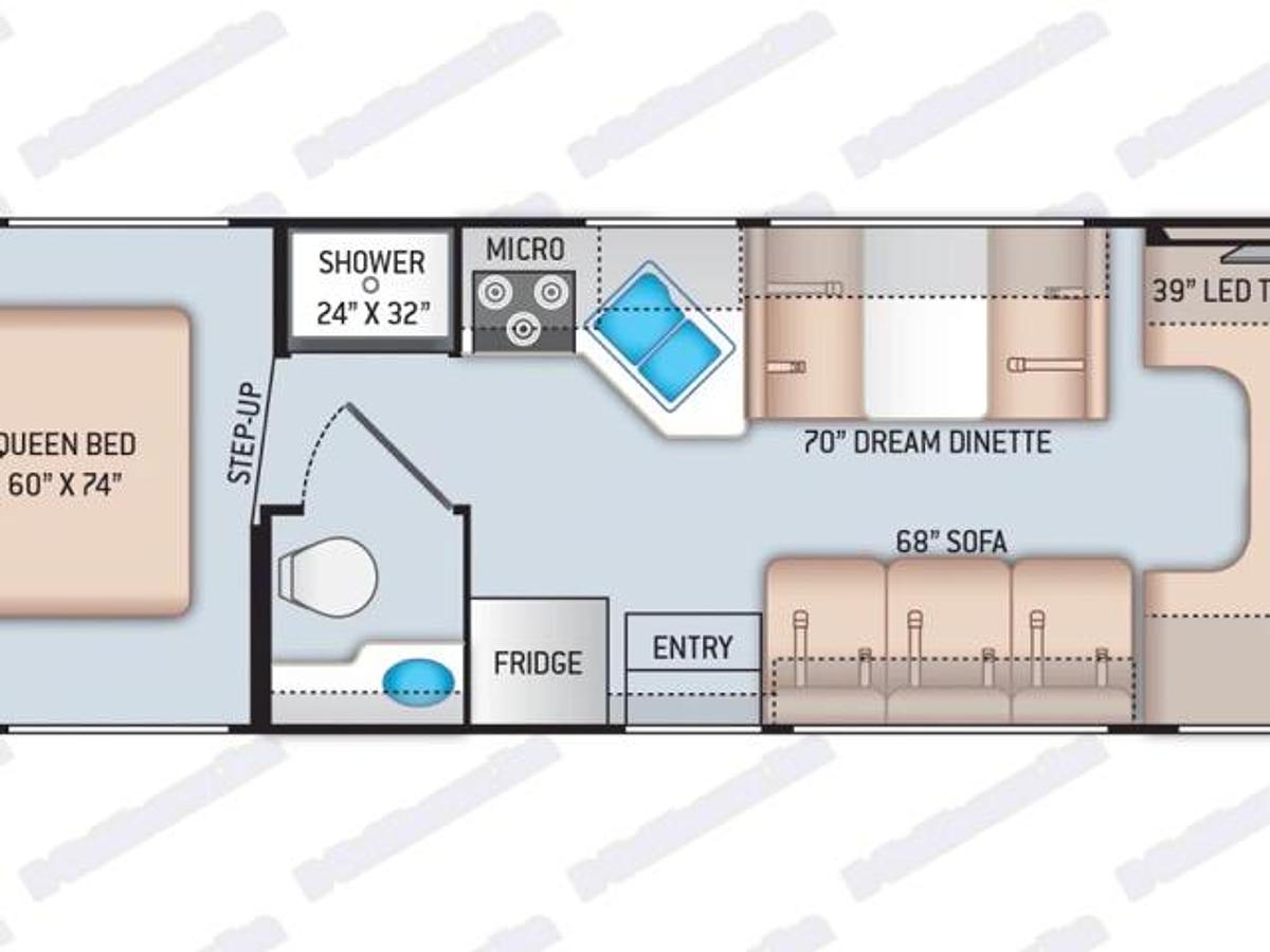 Used 2021 Thor Motor Coach Four Winds 28A Class C Motorhome
