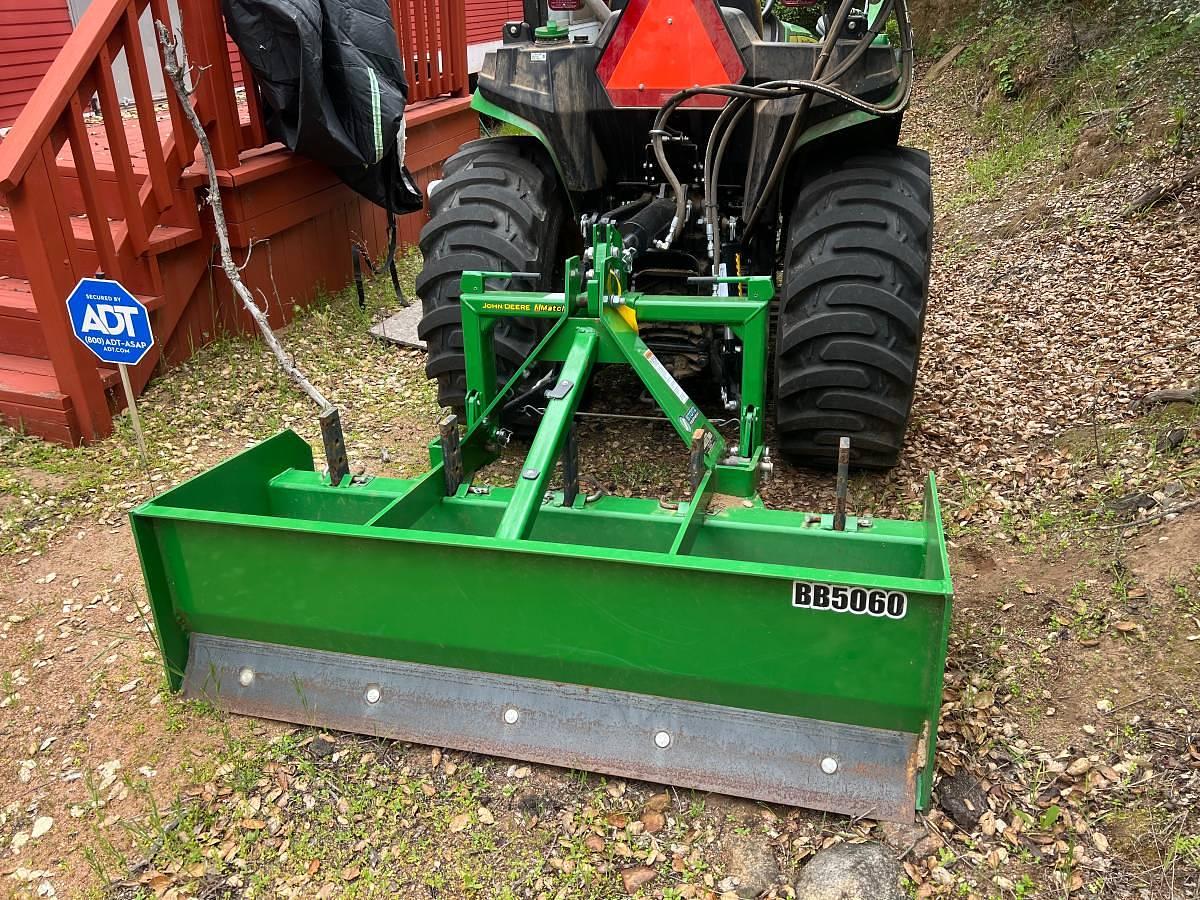 Used 2023 John Deere 3038E Tractor with Loader and Box Blade