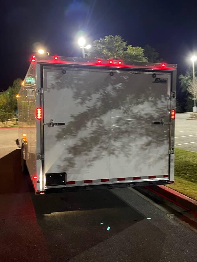 Used 2022 Enclosed Cargo Trailer 8.5ft. x 32ft