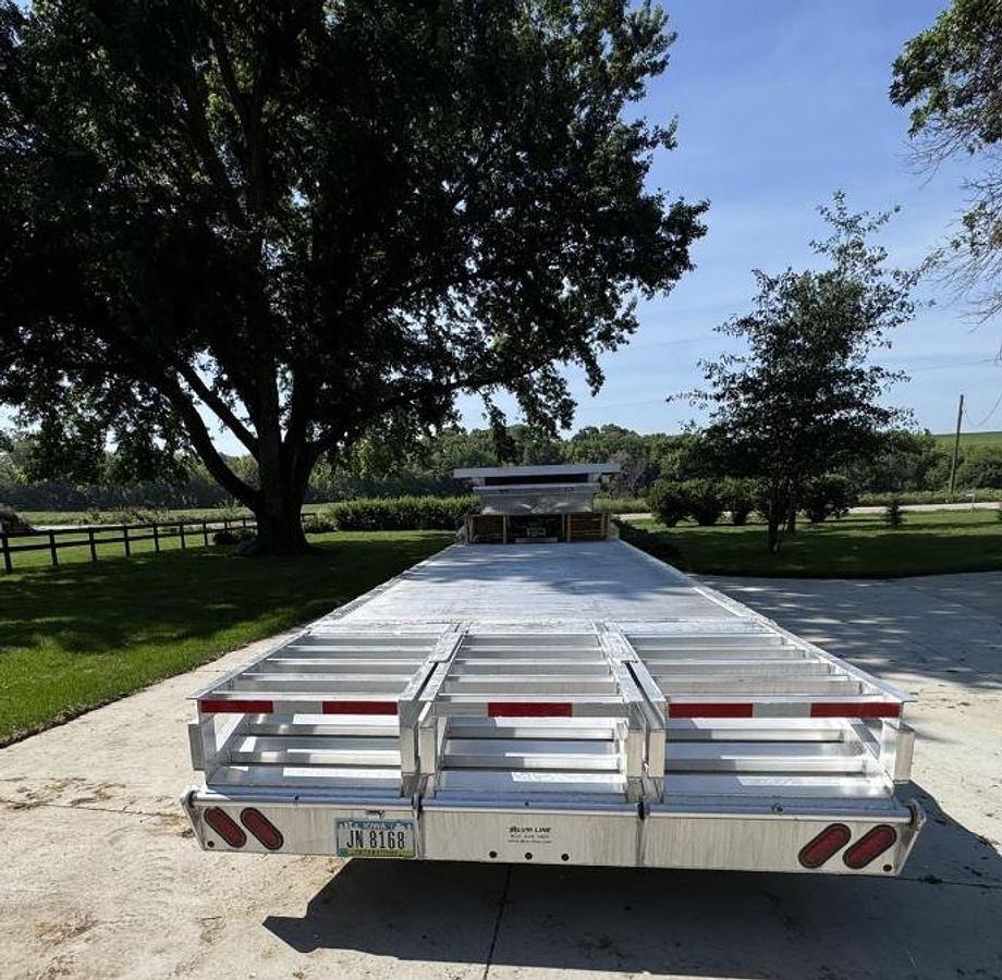 Used 2020 Alum-Line Gooseneck Flatbed Trailer