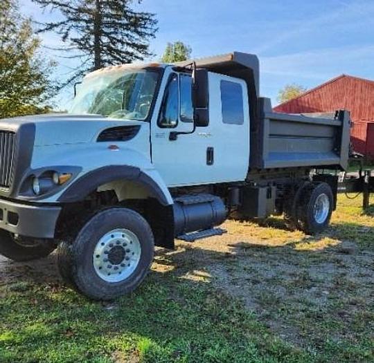 Used 2010 International 7300 4x4 Dump Truck