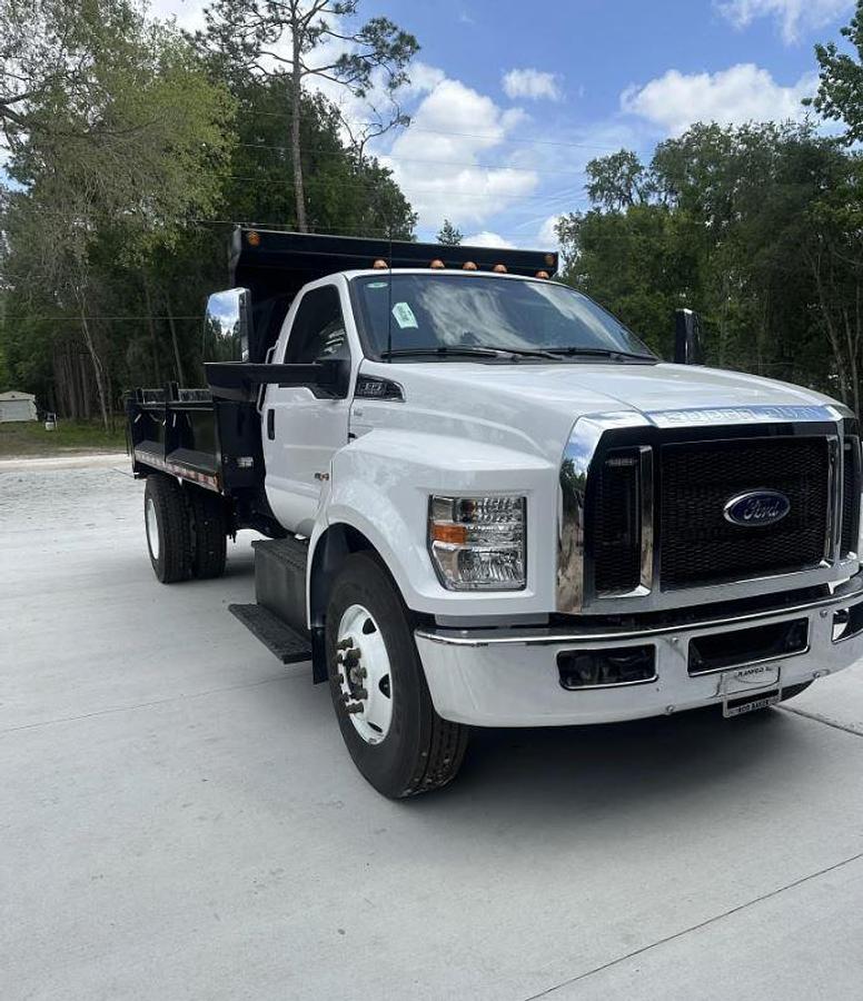 Used 2025 FORD F650 Super Duty Dump Truck