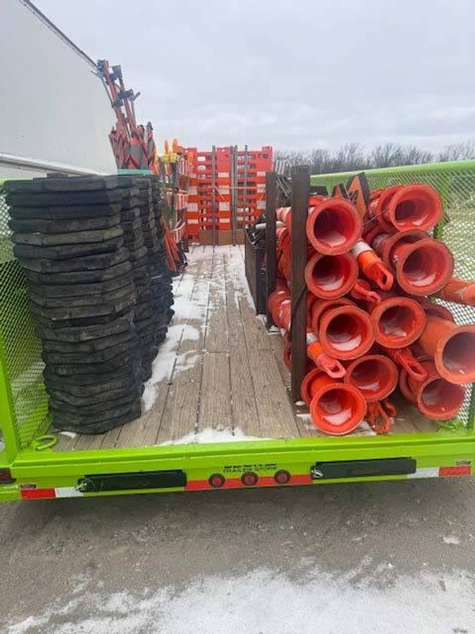 Used 2025 Load Trail Trailer with traffic control devices