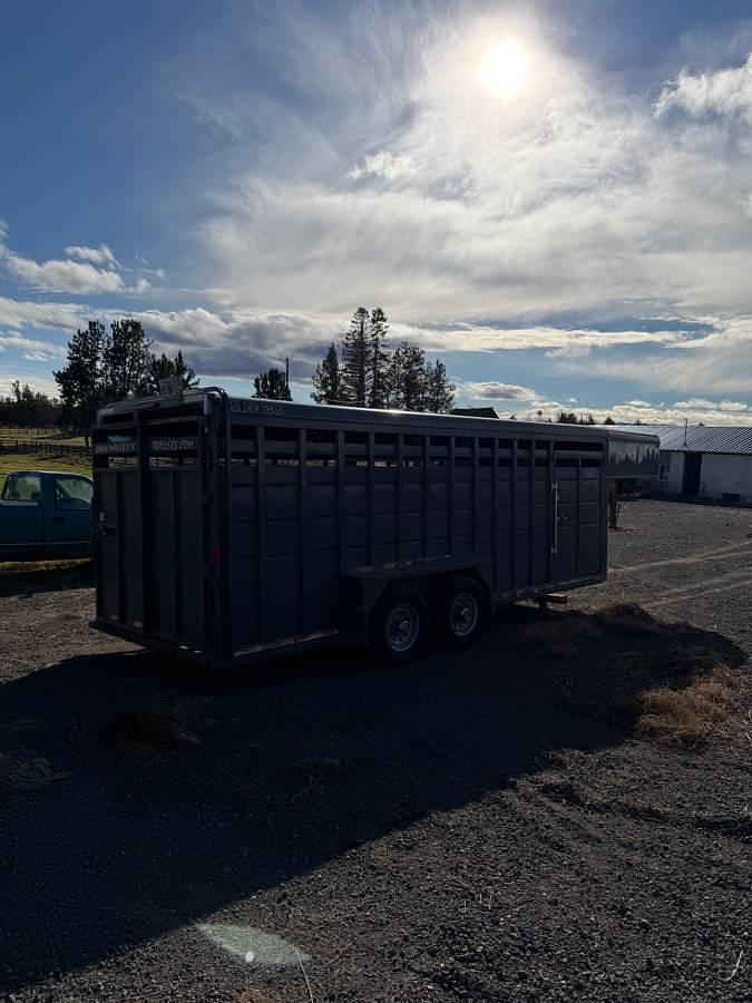 Used 2016 Maverick Stock Trailer