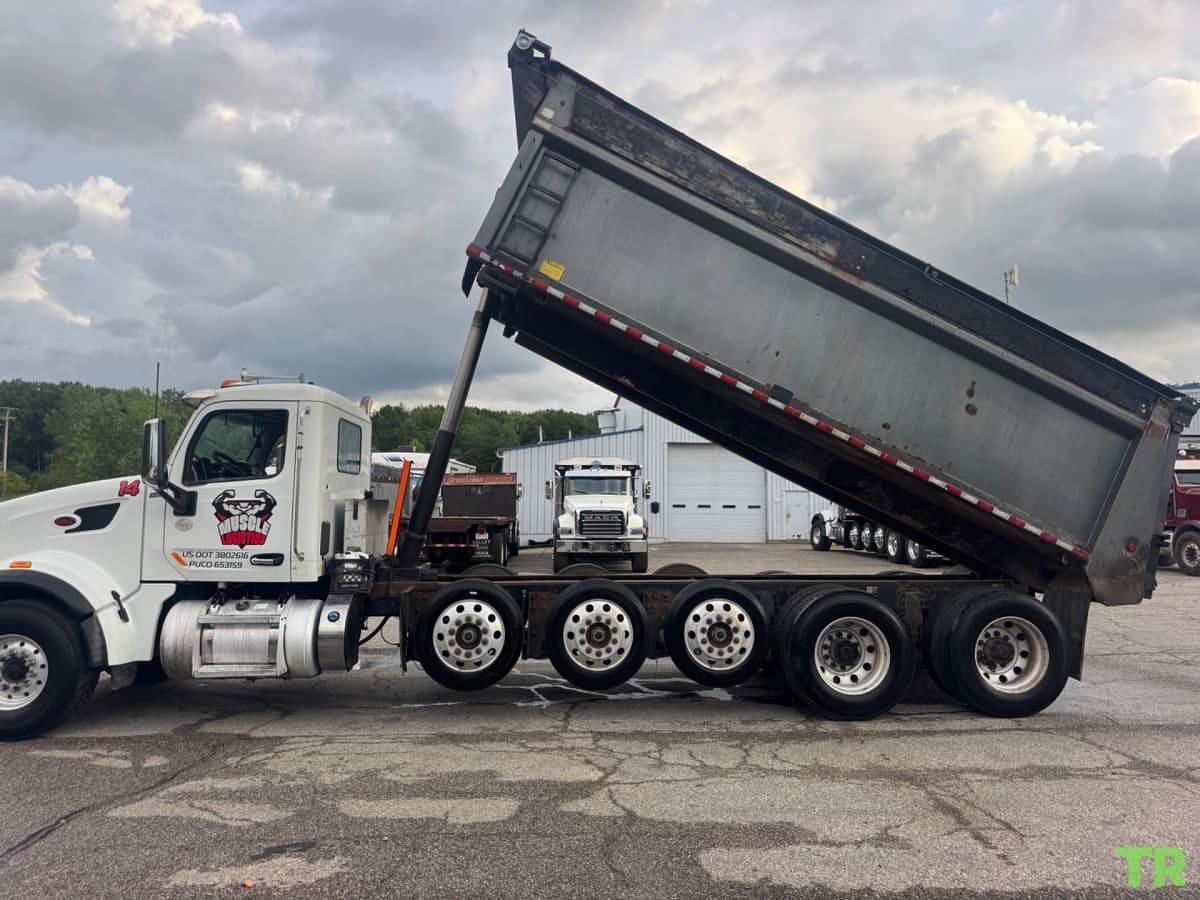 Used 2018 Peterbilt 567 Five-Axle Dump Truck