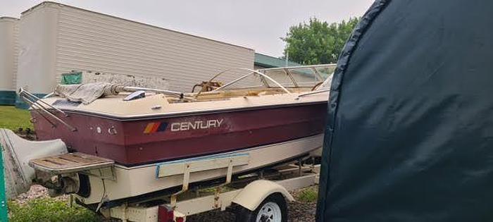 Used 1979 Century Runabout Boat with Trailer