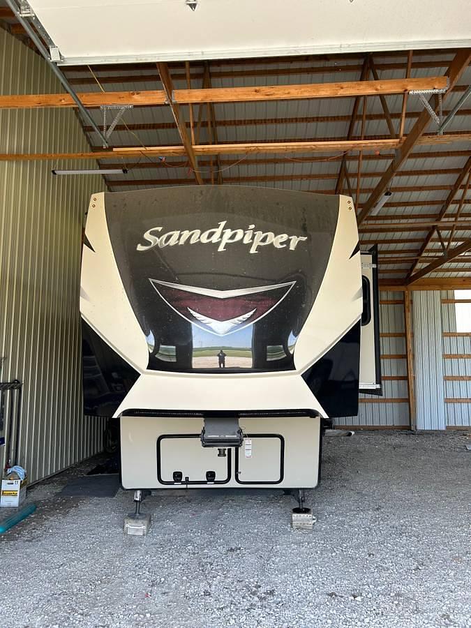 Used 2019 Forest River Sandpiper 357RE Fifth Wheel