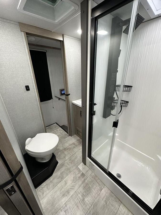 Used 2023 Grand Design Momentum M-395MS Fifth Wheel Toy Hauler