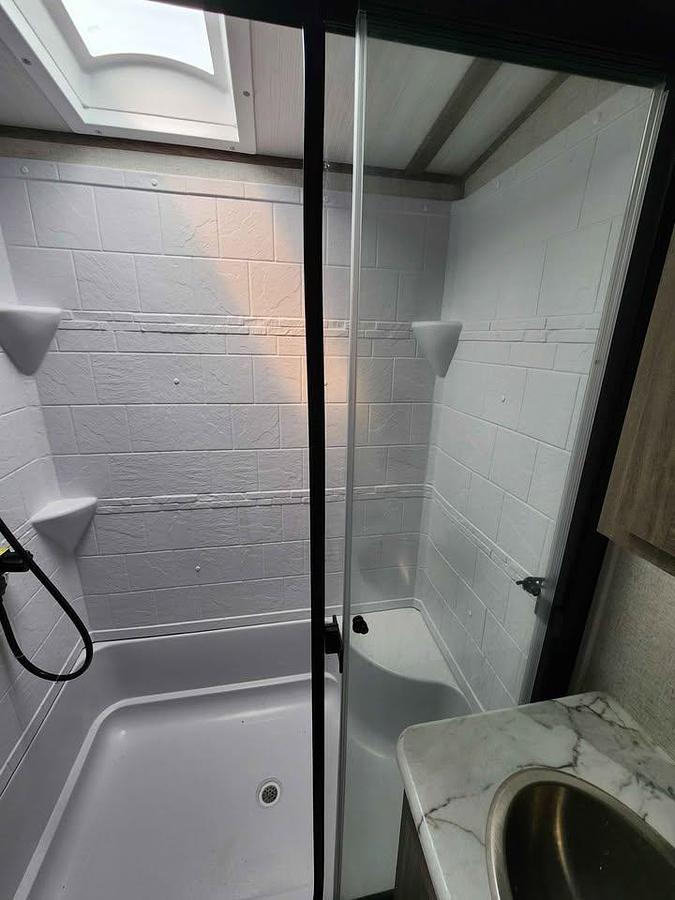 Used 2021 Forest River Wildwood Heritage Glen 356QB Fifth Wheel