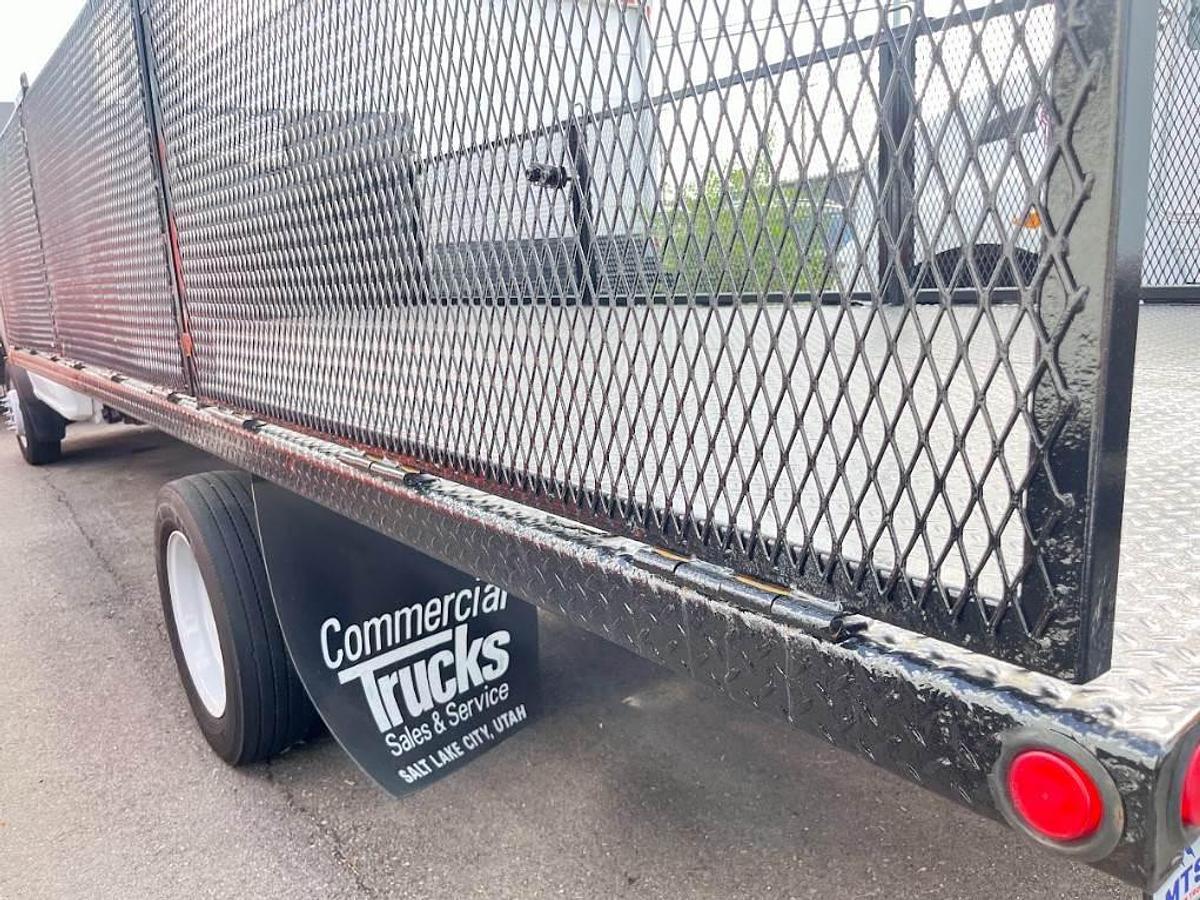 Used 2017 Ford F550 Long Flatbed Truck