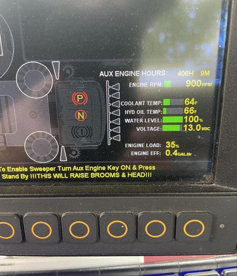 Used 2019 Peterbilt 220 sweeper truck