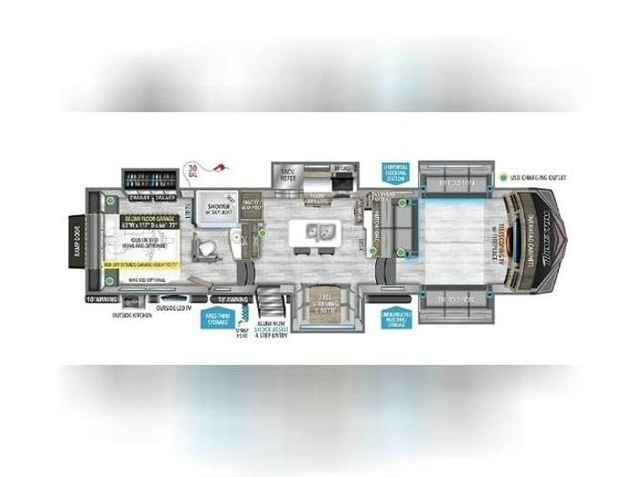 Used 2021 Grand Design Momentum G-Class (Fifth Wheel)