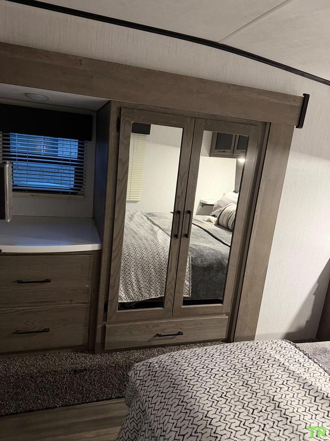 Used 2021 Heartland Gravity 3610 Fifth-Wheel Toy Hauler