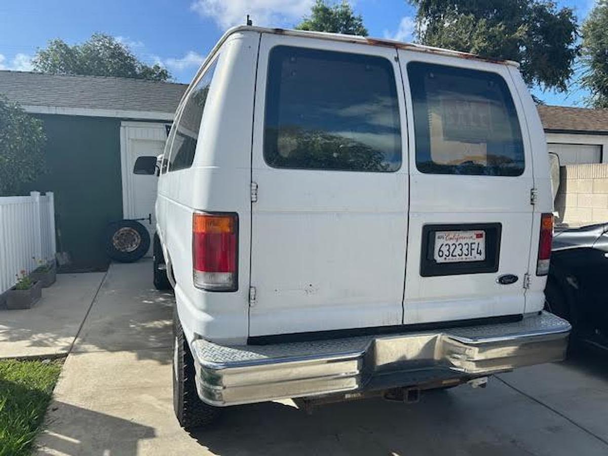 Used 1993 Ford Econoline E350 4X4 Smog Exempt Cargo Van
