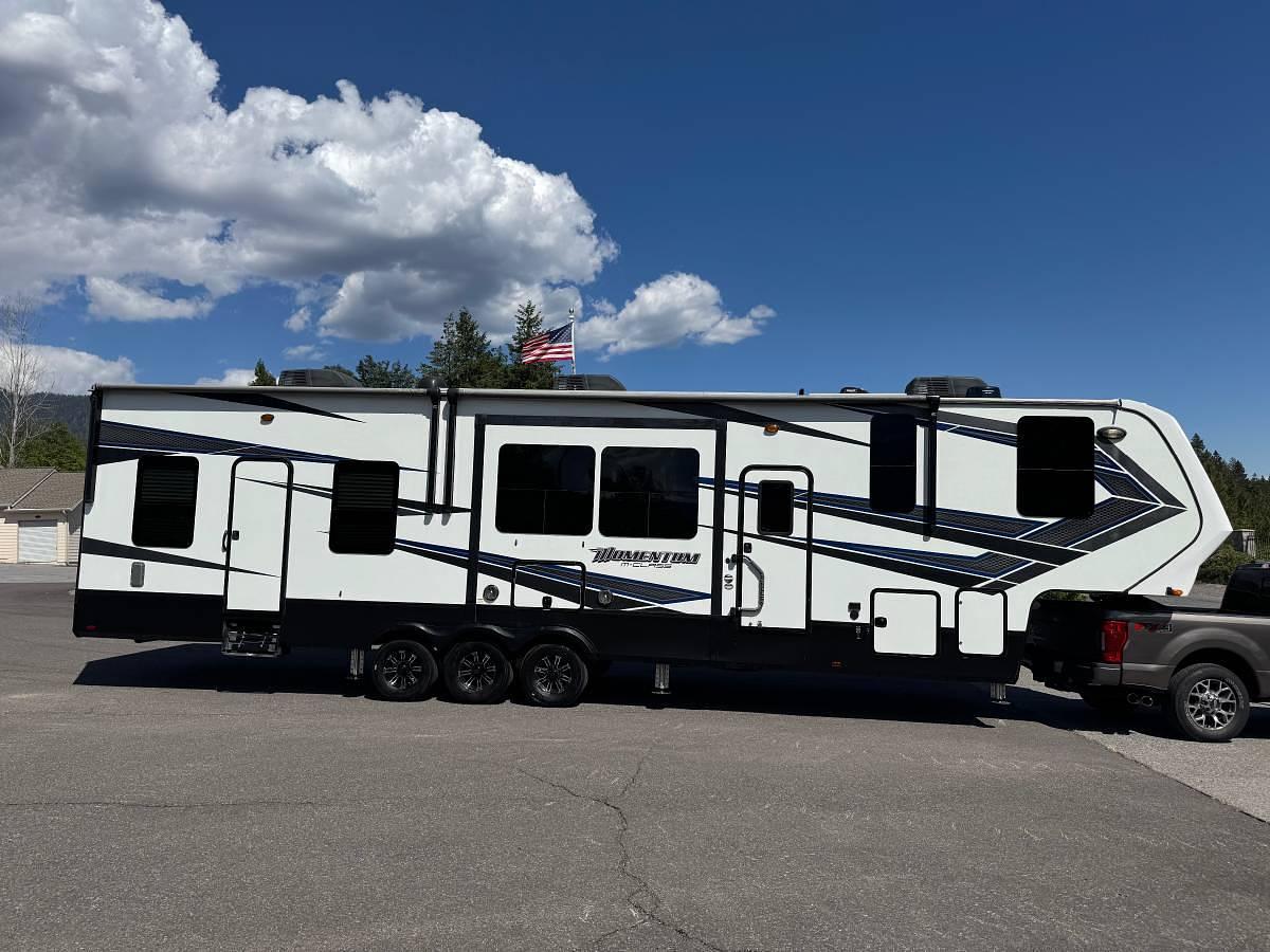 Used 2020 Grand Design Momentum 381M Toy Hauler'