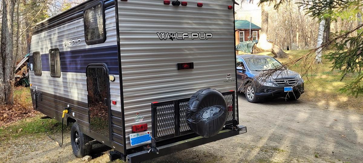 Used 2022 Forest River Wolf Pup 16BHS Travel Trailer