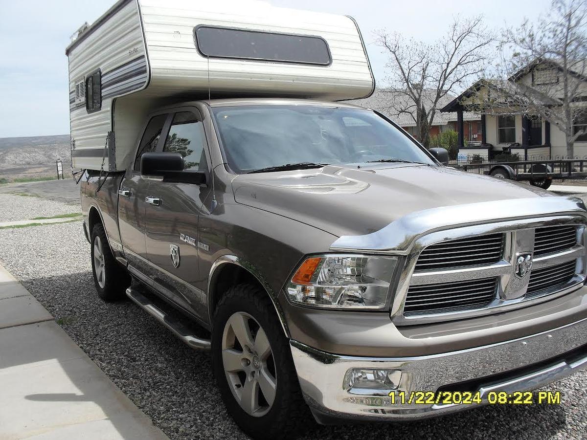 Used 2010 RAM 1500 with Six-Pac Camper