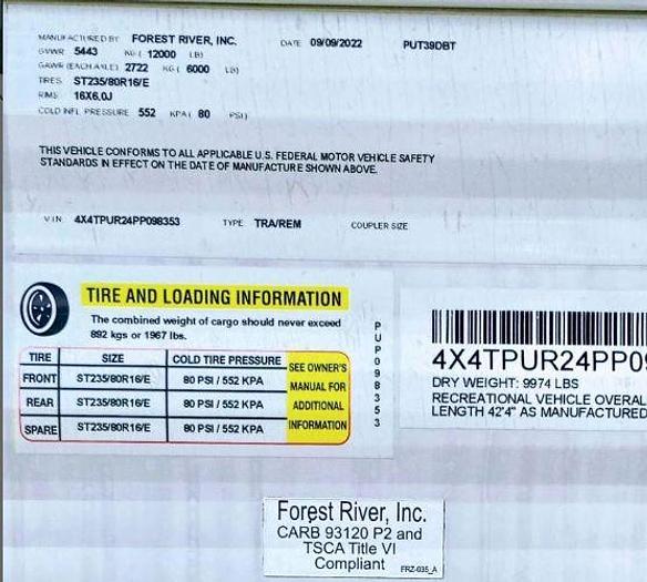 Used 2023 Palomino Puma 39DBT