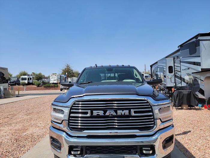 Used 2022 Forest River Riverstone Legacy Fifth Wheel Toy Hauler