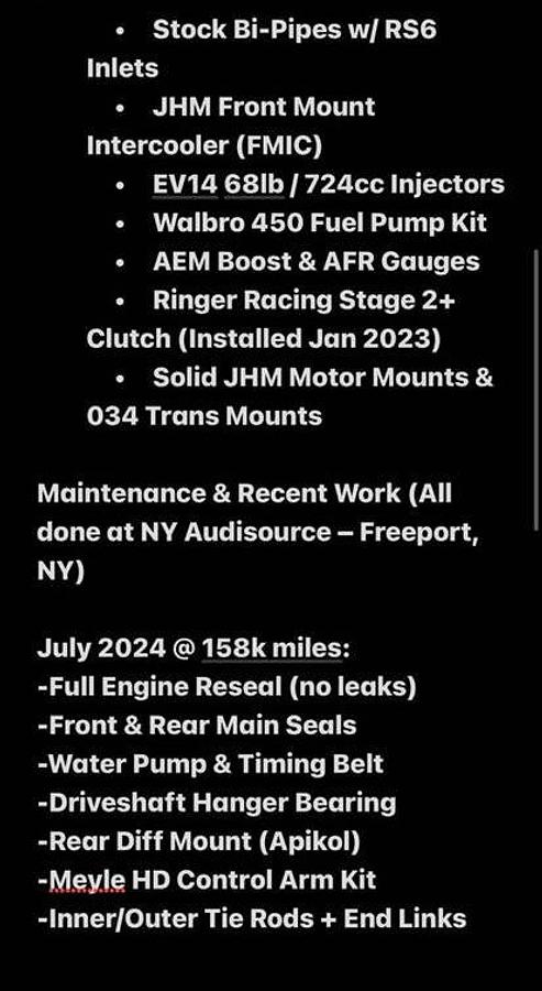 Used 2001 Audi S4 2.7T Sedan 4D