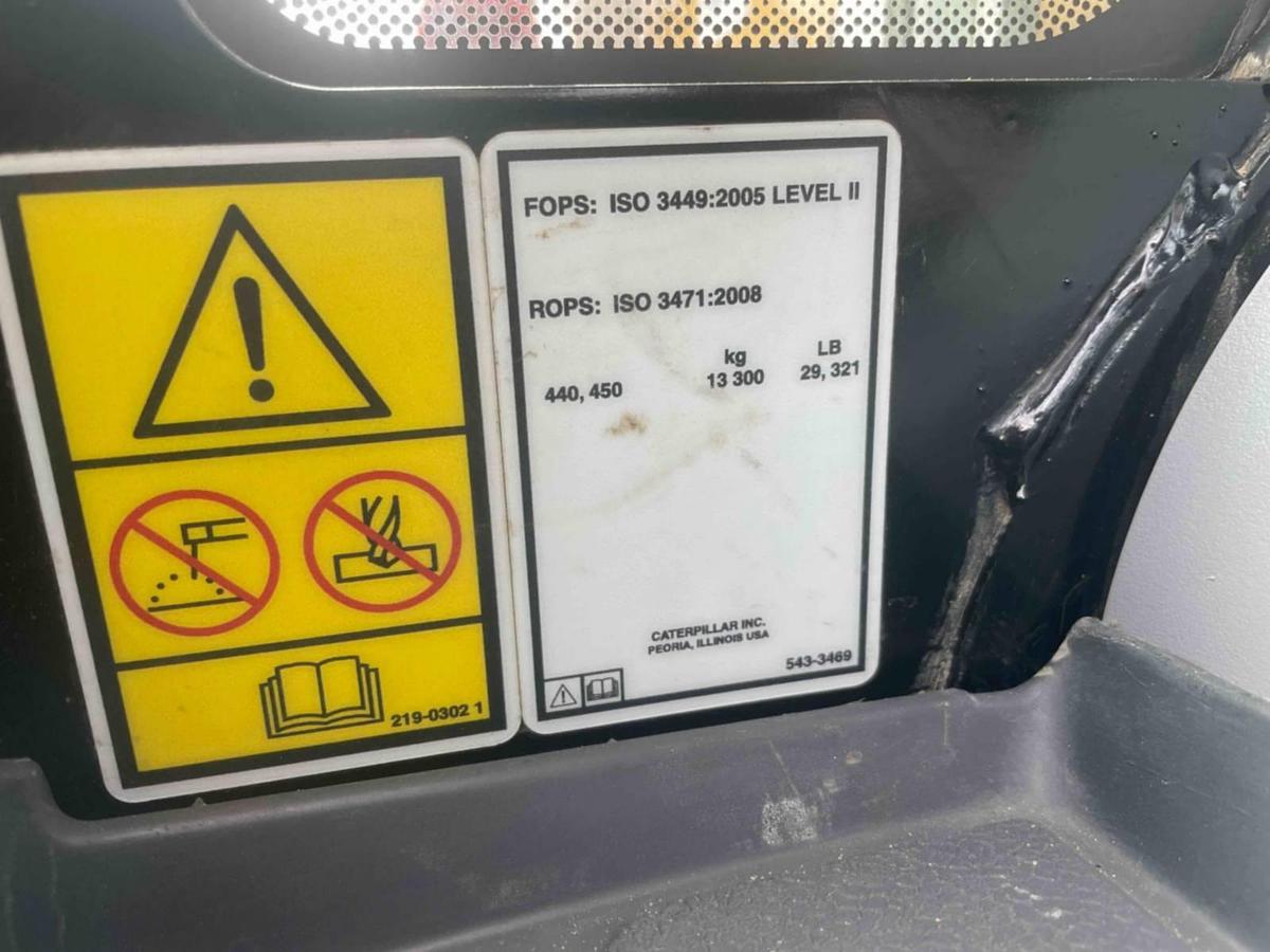 Used 2019 Caterpillar 440 Extended Backhoe Loader