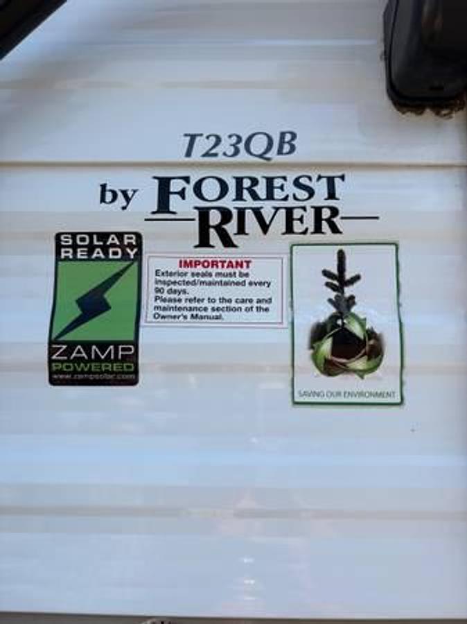 Used 2015 Forest River Grey Wolf Rv 23" Travel Trailer